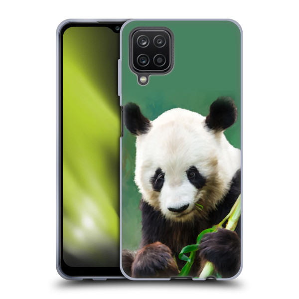 Simone Gatterwe Nature Series Panda Soft Gel Case for Samsung Galaxy A12 (2020)