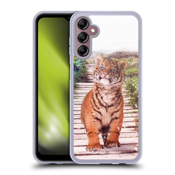 Simone Gatterwe Nature Series Tiger Soft Gel Case for Samsung Galaxy A14 5G