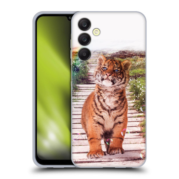 Simone Gatterwe Nature Series Tiger Soft Gel Case for Samsung Galaxy A25 5G