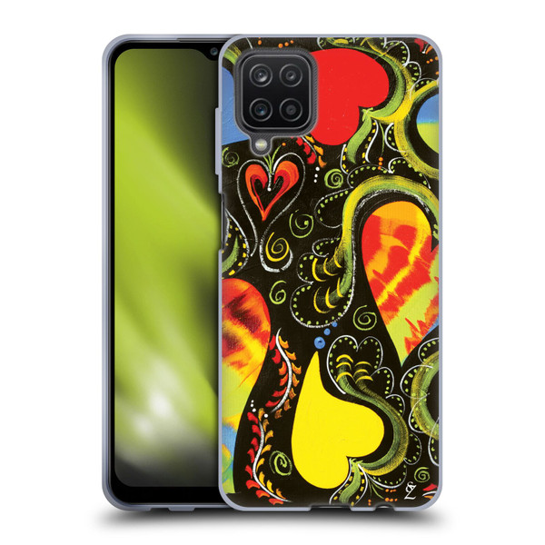 Suzan Lind Colours & Patterns Love Dance Soft Gel Case for Samsung Galaxy A12 (2020)