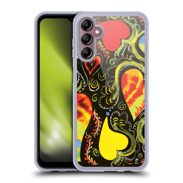 Suzan Lind Colours & Patterns Love Dance Soft Gel Case for Samsung Galaxy A14 5G