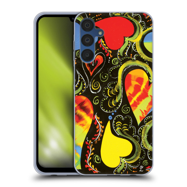 Suzan Lind Colours & Patterns Love Dance Soft Gel Case for Samsung Galaxy A15 & MagSafe
