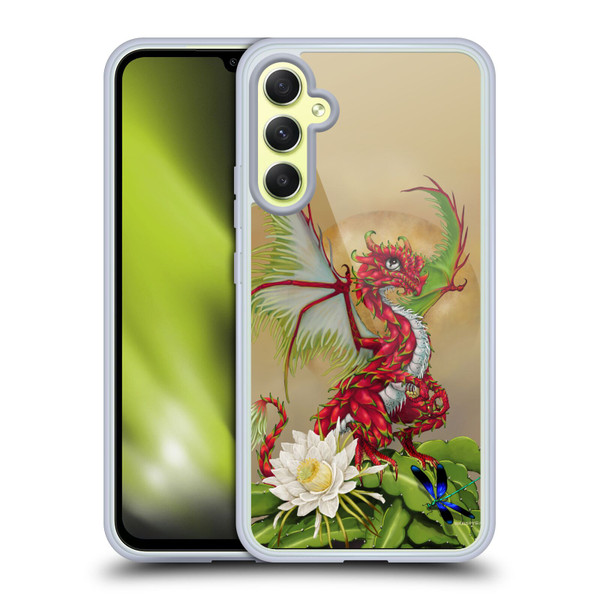 Stanley Morrison Dragons 3 Red Dragon Fruit Soft Gel Case for Samsung Galaxy A34 5G