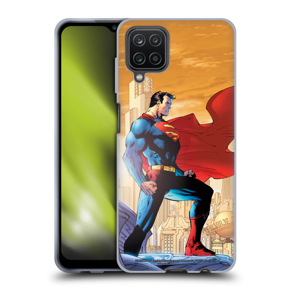 Superman DC Comics Comic Book Art #23 Variant Soft Gel Case for Samsung Galaxy A12 (2020)
