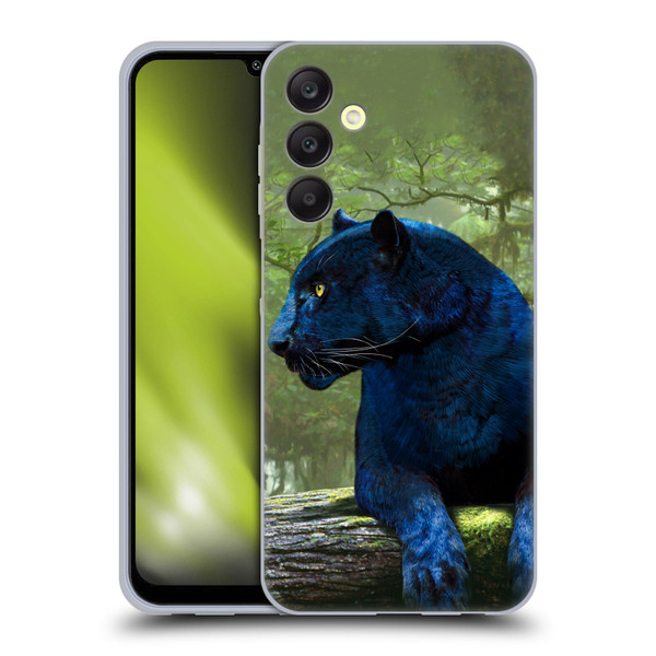 Vincent Hie Graphics Panther Soft Gel Case for Samsung Galaxy A25 5G
