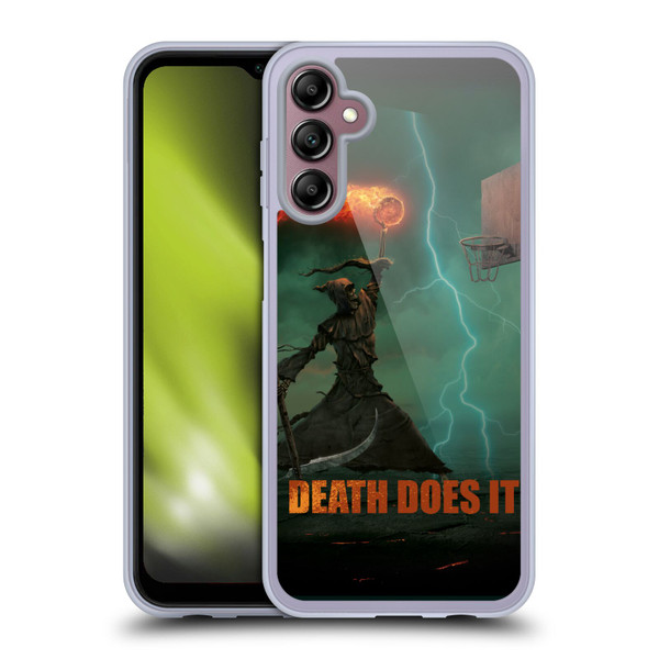 Vincent Hie Skulls Death Does It Soft Gel Case for Samsung Galaxy A14 5G