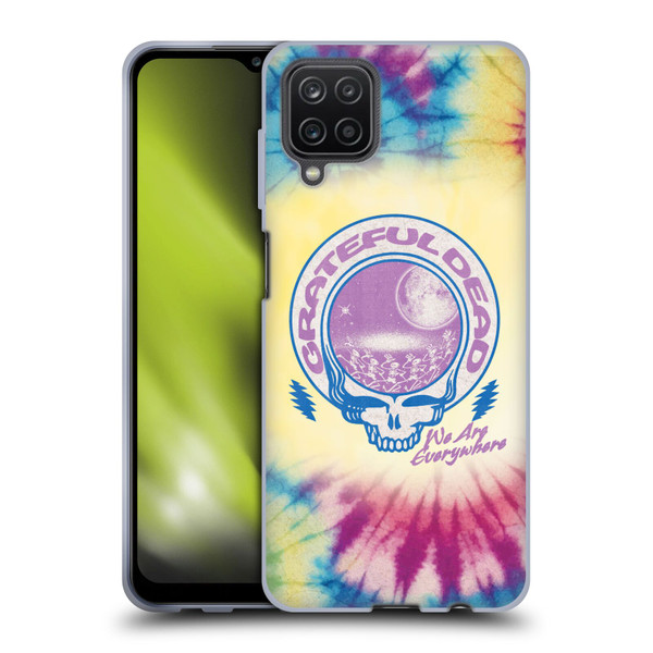 Grateful Dead Graphics Logo Tie Dye Soft Gel Case for Samsung Galaxy A12 (2020)
