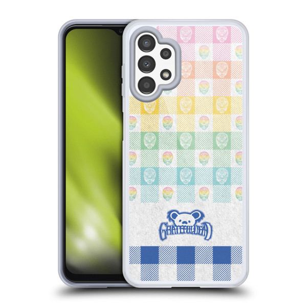 Grateful Dead Graphics Colourful Pattern Soft Gel Case for Samsung Galaxy A13 (2022)