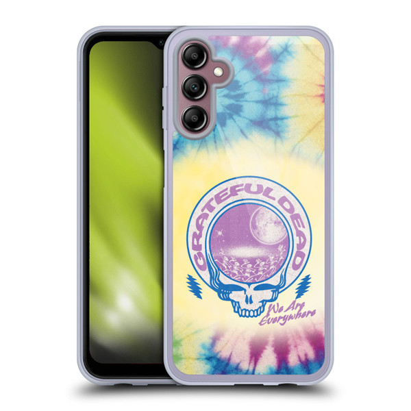 Grateful Dead Graphics Logo Tie Dye Soft Gel Case for Samsung Galaxy A14 5G
