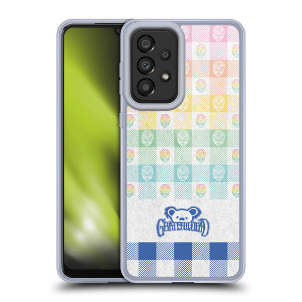 Grateful Dead Graphics Colourful Pattern Soft Gel Case for Samsung Galaxy A33 5G (2022)