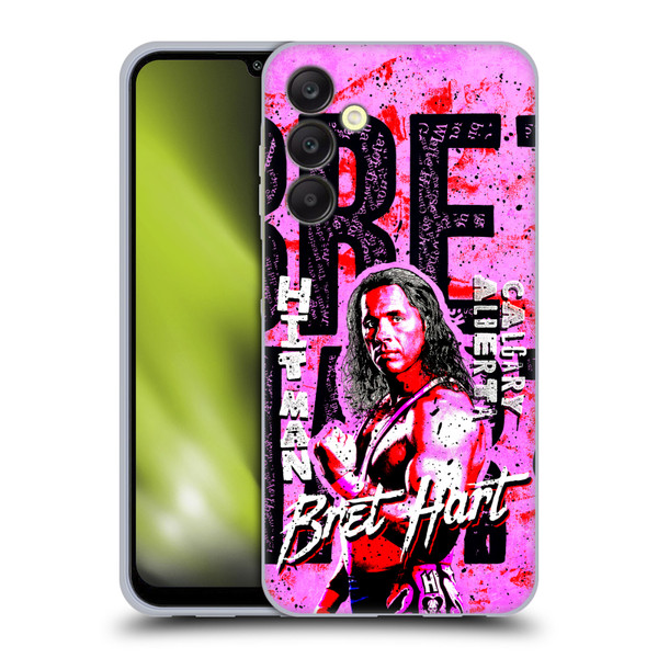 WWE Bret Hart Graphics Soft Gel Case for Samsung Galaxy A25 5G