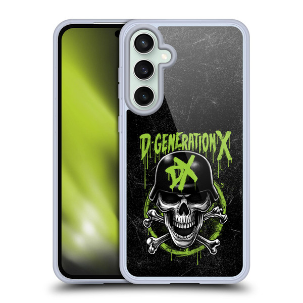 WWE D-Generation X Skull Soft Gel Case for Samsung Galaxy S23 FE 5G & MagSafe