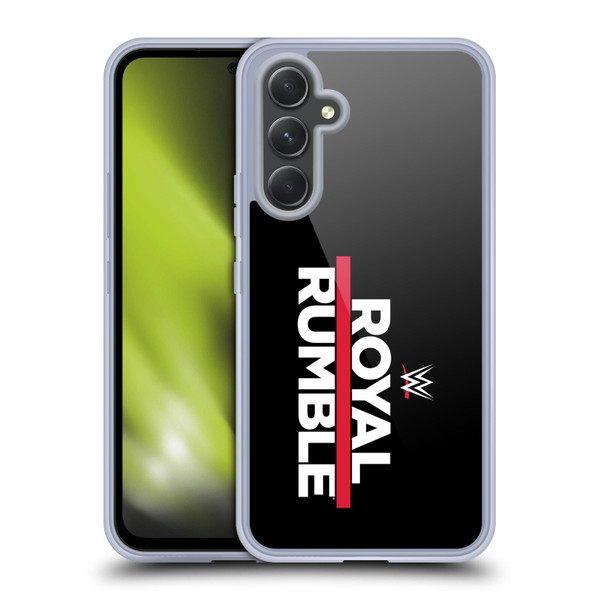 WWE TV Program Logo Royal Rumble Soft Gel Case for Samsung Galaxy A54 5G