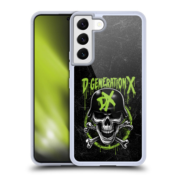 WWE D-Generation X Skull Soft Gel Case for Samsung Galaxy S22 5G & MagSafe