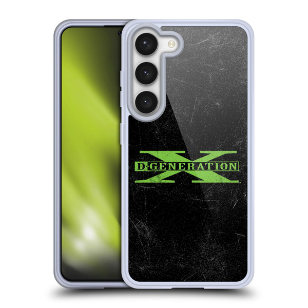 WWE D-Generation X Logo Soft Gel Case for Samsung Galaxy S23 5G & MagSafe