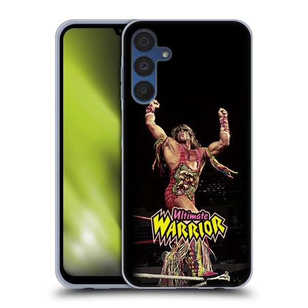 WWE The Ultimate Warrior Corner Ring Soft Gel Case for Samsung Galaxy A15 & MagSafe