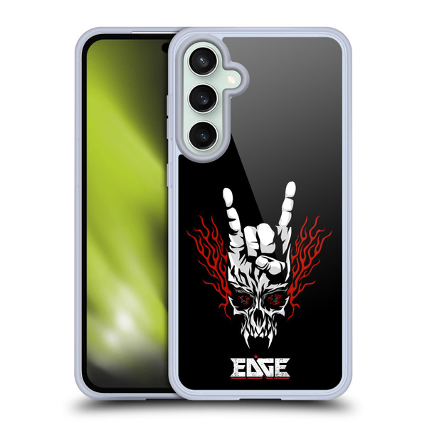 WWE Edge Skull Soft Gel Case for Samsung Galaxy S23 FE 5G & MagSafe