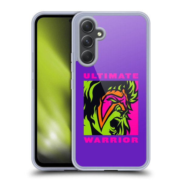 WWE The Ultimate Warrior Illustrated Soft Gel Case for Samsung Galaxy A54 5G
