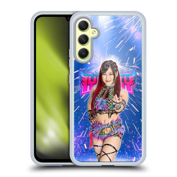 WWE Iyo Sky Portrait Soft Gel Case for Samsung Galaxy A34 5G