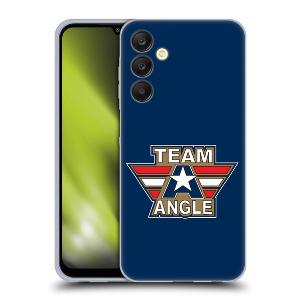 WWE Kurt Angle Logotype Soft Gel Case for Samsung Galaxy A25 5G