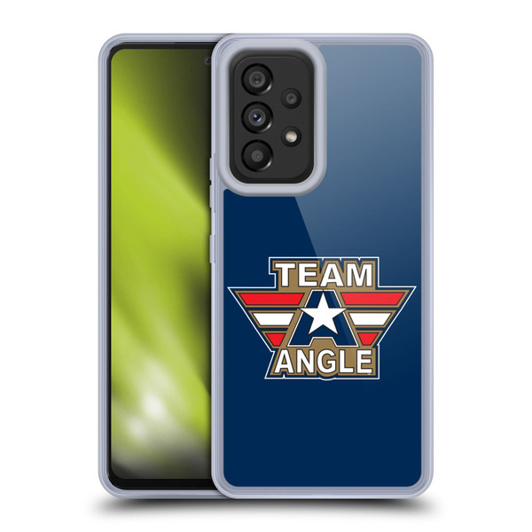 WWE Kurt Angle Logotype Soft Gel Case for Samsung Galaxy A53 5G (2022)