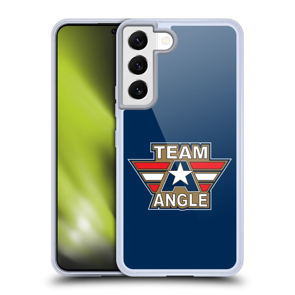 WWE Kurt Angle Logotype Soft Gel Case for Samsung Galaxy S22 5G & MagSafe