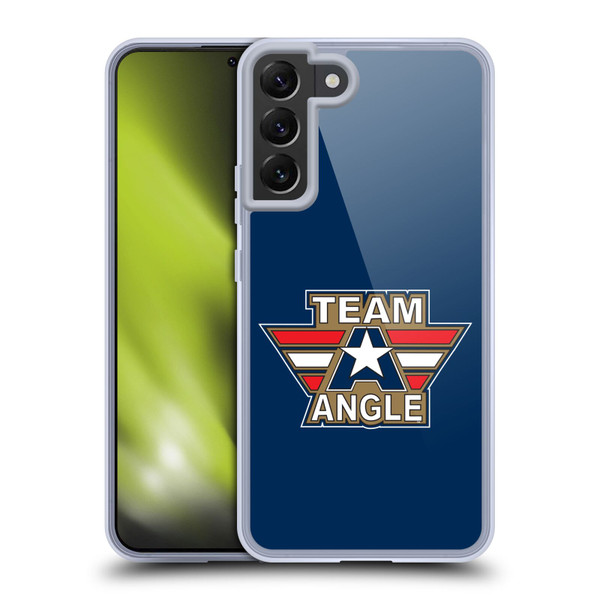 WWE Kurt Angle Logotype Soft Gel Case for Samsung Galaxy S22+ 5G & MagSafe
