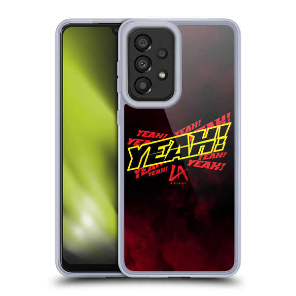 WWE LA Knight Yeah! Soft Gel Case for Samsung Galaxy A33 5G (2022)
