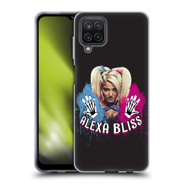 WWE Alexa Bliss Splatt Soft Gel Case for Samsung Galaxy A12 (2020)