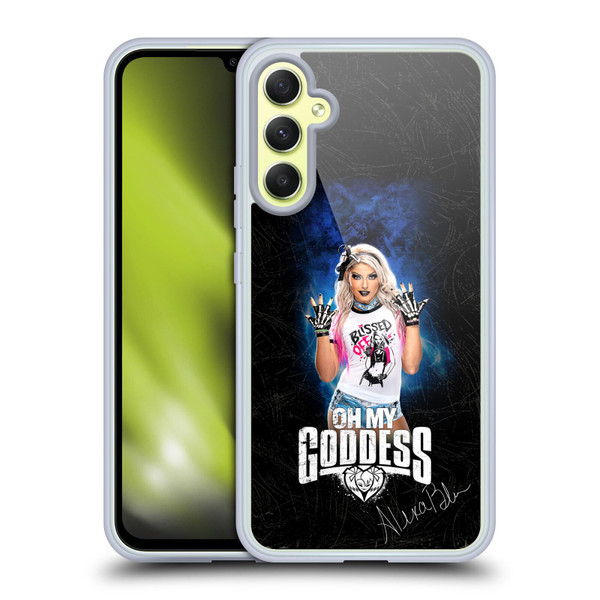 WWE Alexa Bliss Goddess LED Image Soft Gel Case for Samsung Galaxy A34 5G
