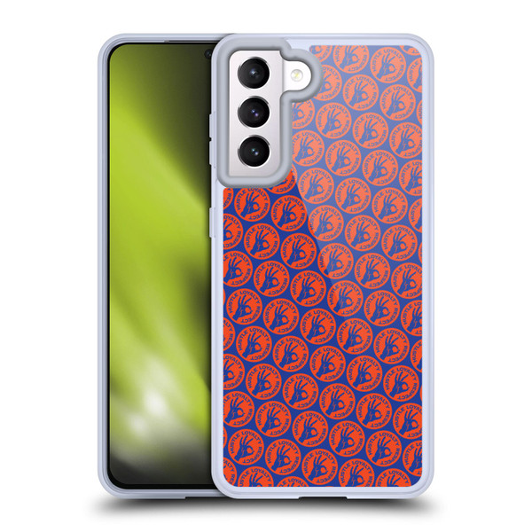 WWE 2017 John Cena Pattern Soft Gel Case for Samsung Galaxy S21 5G & MagSafe