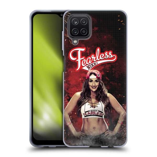 WWE Nikki Bella LED Image Soft Gel Case for Samsung Galaxy A12 (2020)