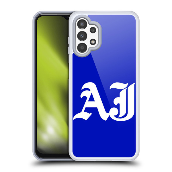 WWE Aj Styles Initials Soft Gel Case for Samsung Galaxy A13 (2022)