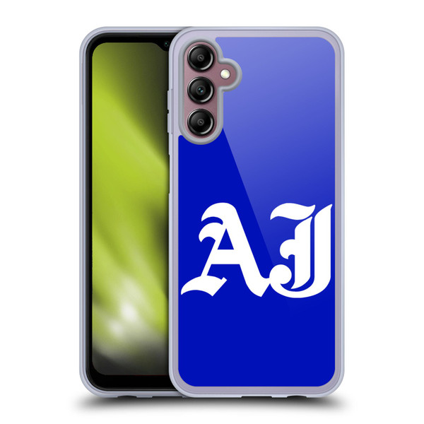 WWE Aj Styles Initials Soft Gel Case for Samsung Galaxy A14 5G