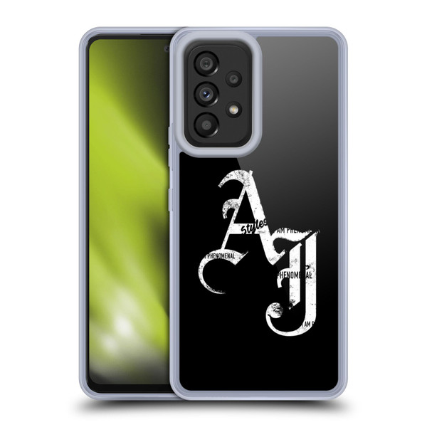 WWE Aj Styles Grunge Initials Soft Gel Case for Samsung Galaxy A53 5G (2022)