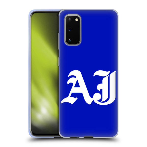 WWE Aj Styles Initials Soft Gel Case for Samsung Galaxy S20 / S20 5G