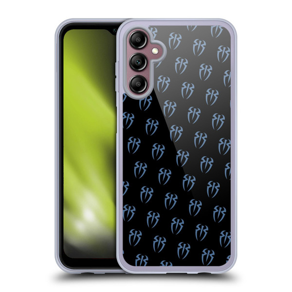 WWE 2017 Roman Reigns Pattern Soft Gel Case for Samsung Galaxy A14 5G