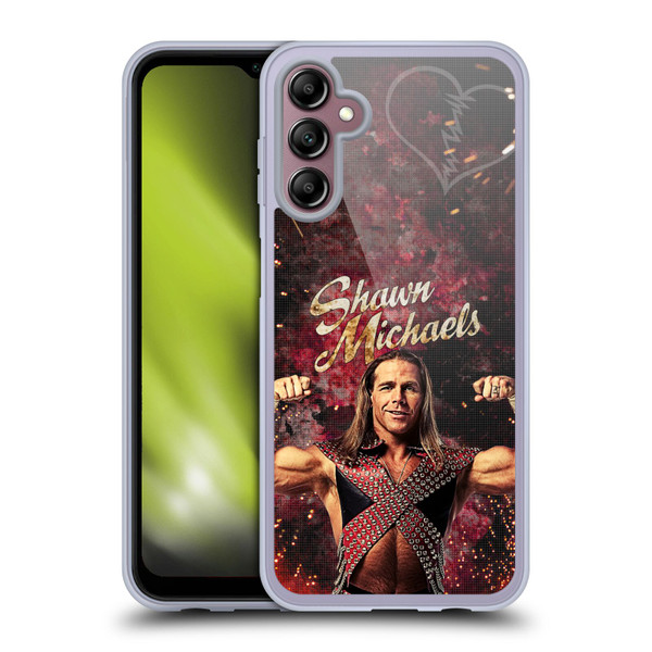 WWE Shawn Michaels LED Image Soft Gel Case for Samsung Galaxy A14 5G
