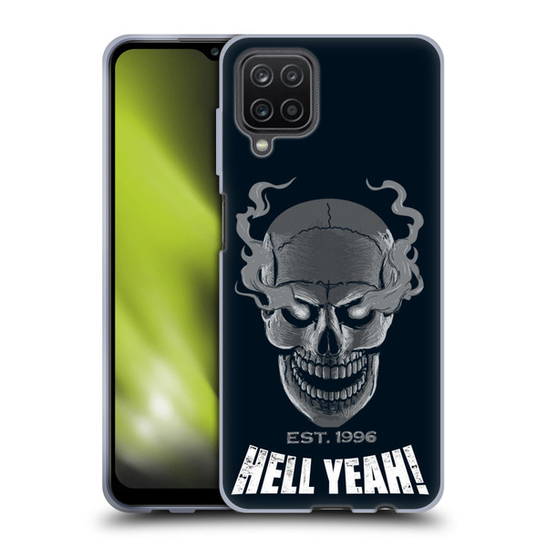 WWE Stone Cold Steve Austin Hell Yeah Soft Gel Case for Samsung Galaxy A12 (2020)