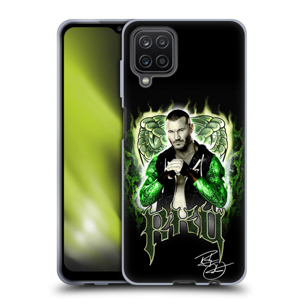 WWE Randy Orton RKO Image Soft Gel Case for Samsung Galaxy A12 (2020)