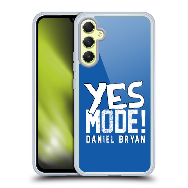 WWE Superstars 9 Daniel Bryan Yes Mode Soft Gel Case for Samsung Galaxy A34 5G