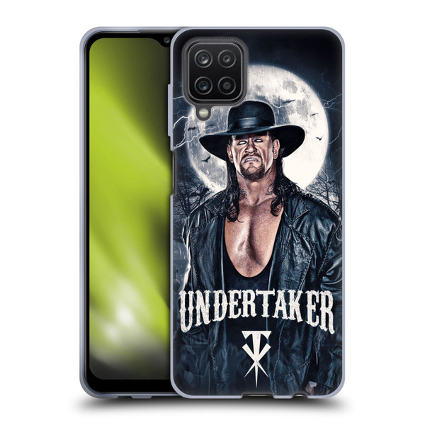 WWE Undertaker Graphics The Undertaker Soft Gel Case for Samsung Galaxy A12 (2020)