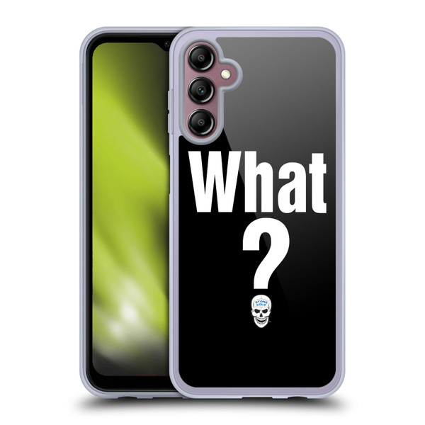 WWE Steve Austin What? Soft Gel Case for Samsung Galaxy A14 5G