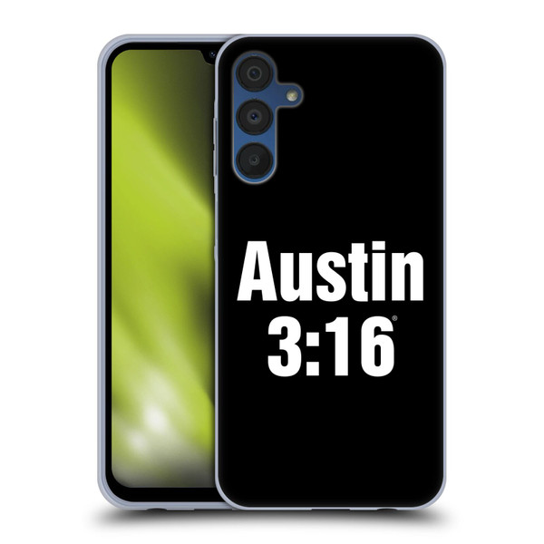 WWE Steve Austin 3:16 Soft Gel Case for Samsung Galaxy A15 & MagSafe