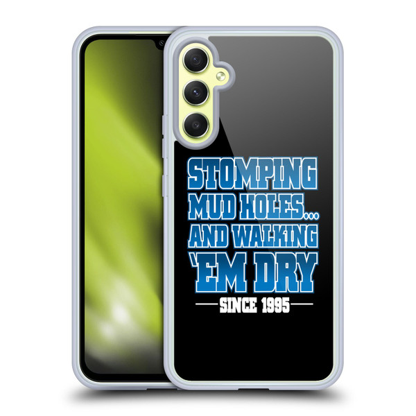 WWE Steve Austin Stomping Mudholes Soft Gel Case for Samsung Galaxy A34 5G