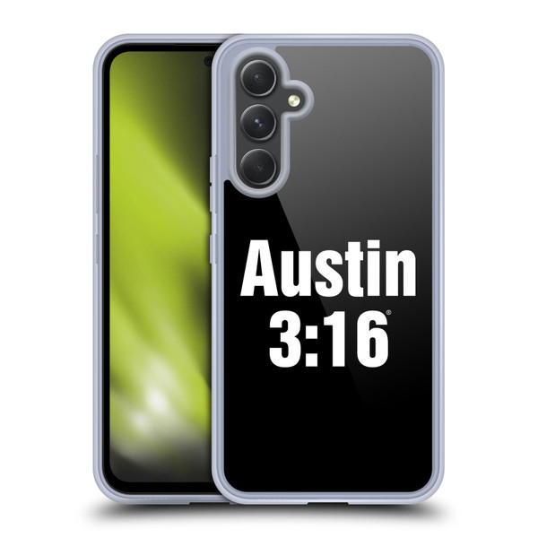 WWE Steve Austin 3:16 Soft Gel Case for Samsung Galaxy A54 5G
