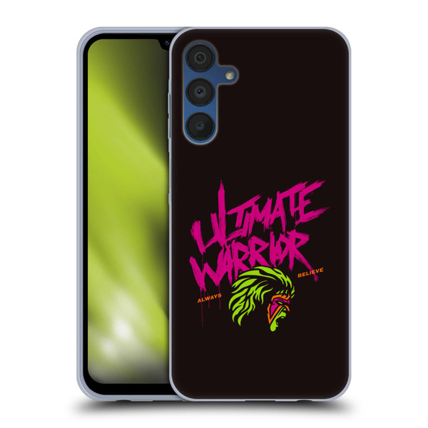 WWE Ultimate Warrior Always Believe Soft Gel Case for Samsung Galaxy A15 & MagSafe