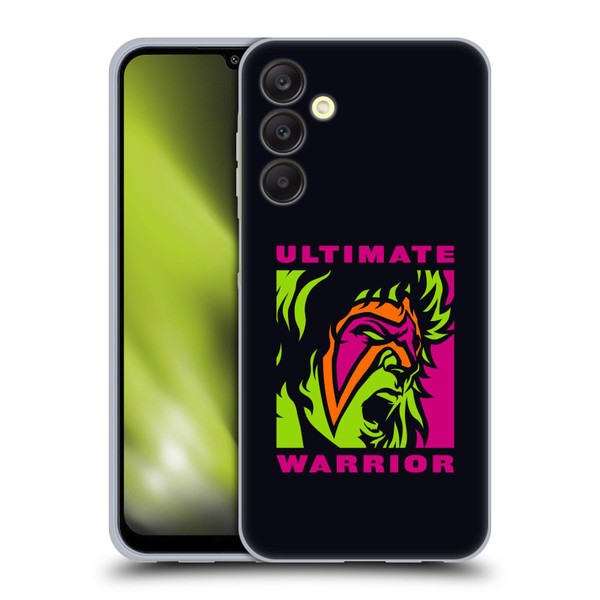 WWE Ultimate Warrior Illustrated Soft Gel Case for Samsung Galaxy A25 5G