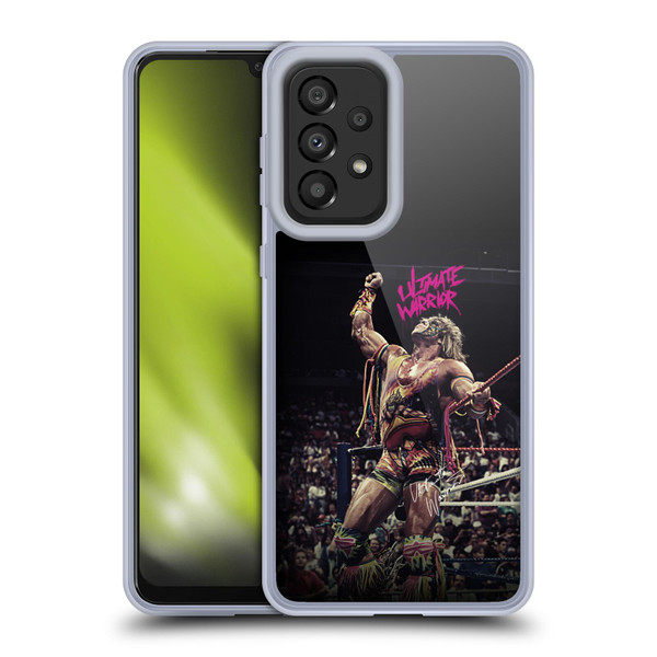 WWE Ultimate Warrior Rope Pose Soft Gel Case for Samsung Galaxy A33 5G (2022)