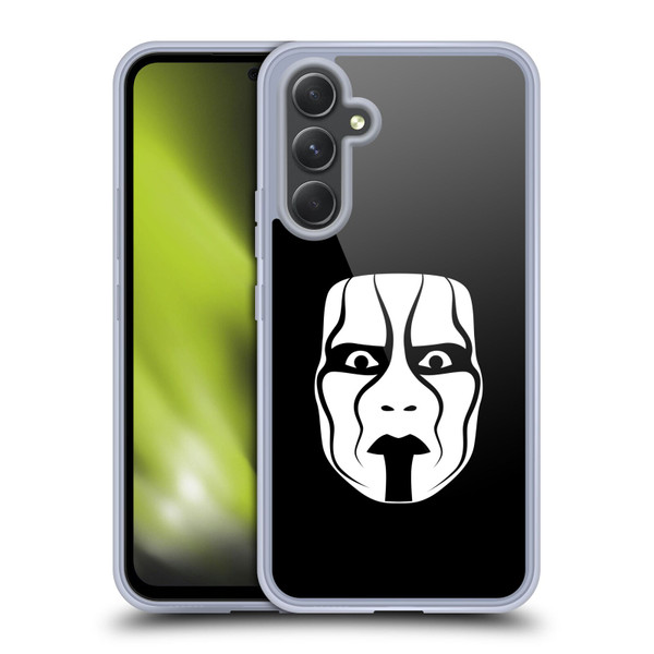 WWE Sting Face Soft Gel Case for Samsung Galaxy A54 5G